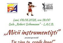 Spectacol pregătit de micii instrumentiști ai ȘPA Târgu Jiu