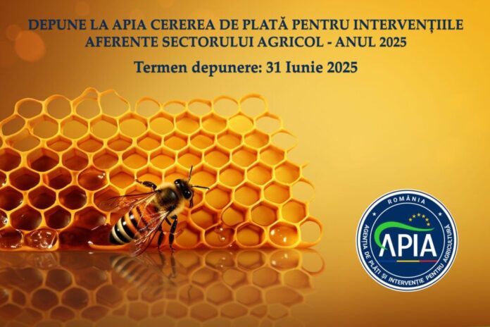 APIA primește cereri de plată pentru intervențiile din sectorul apicol