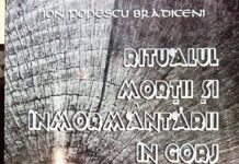 Ritualul morţii şi înmormântãrii în Gorj