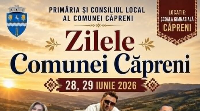 Două zile de sărbătoare la Căpreni