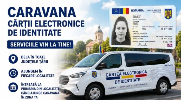 Caravana Cărții Electronice de Identitate ajunge la Bolboși