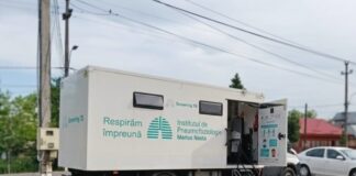 Caravana Sănătății Plămânilor ajunge în Gorj. Radiografii pulmonare gratuite
