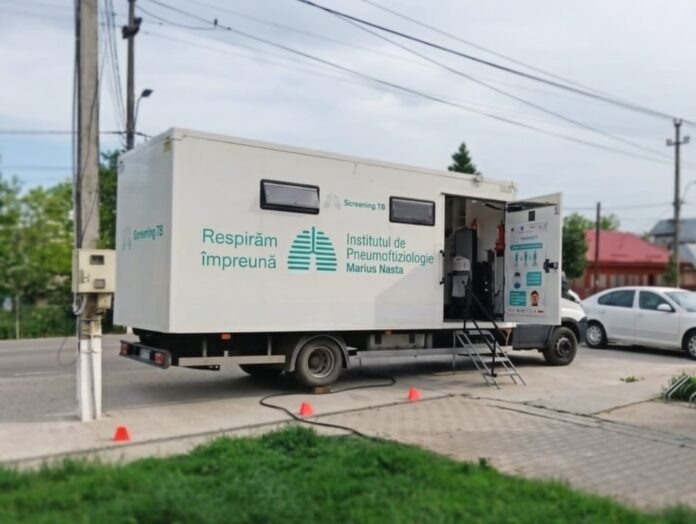 Caravana Sănătății Plămânilor ajunge în Gorj. Radiografii pulmonare gratuite