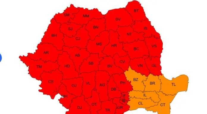 Cod roșu de caniculă!