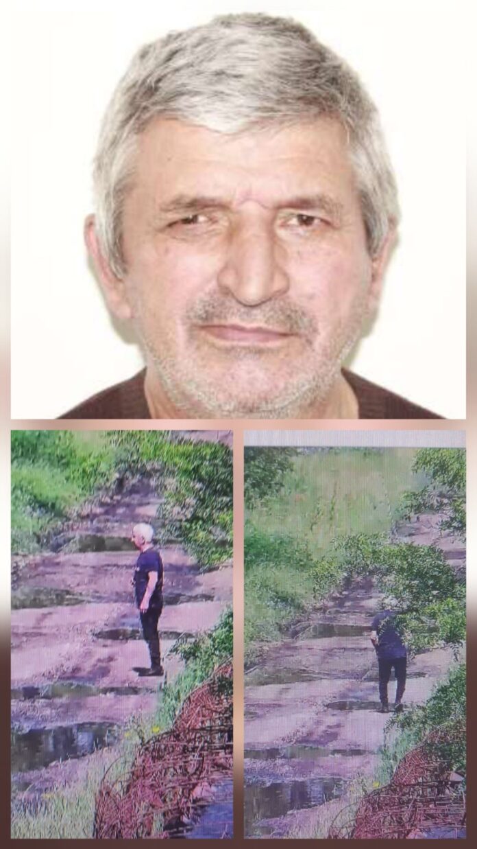 Au apărut imagini cu Aurel Andronache, bărbatul dispărut din Rovinari. Familia îl caută de aproape trei săptămâni