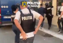 VIDEO: Tânăr reținut după percheziție la Târgu-Jiu