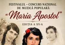 Au fost stabiliți concurenții Festivalului „Maria Apostol” de la Runcu!