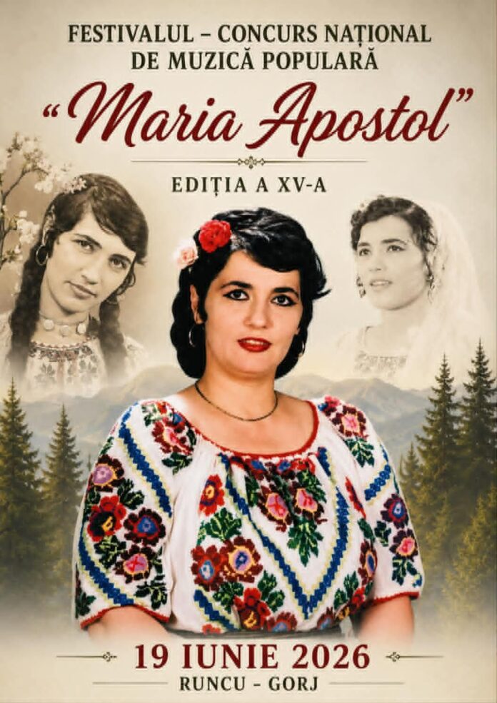 Au fost stabiliți concurenții Festivalului „Maria Apostol” de la Runcu!