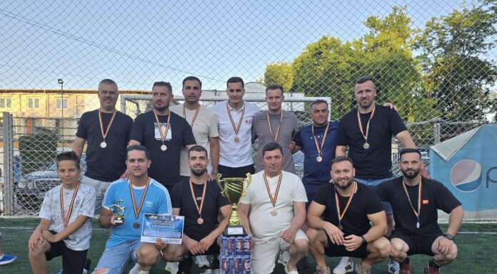 Penitenciarul Târgu Jiu, pe podium la minifotbal
