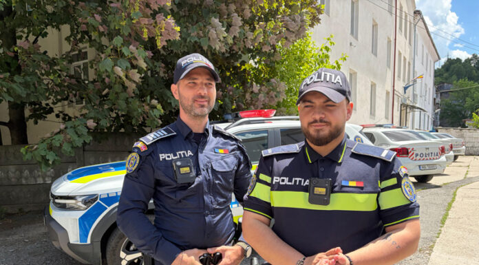 Polițist din Gorj, erou în Lupeni la prinderea celui care și-a împușcat familia în plină stradă!