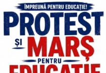 Protest în educație pe 17 iunie: „Nu acceptăm ca învățământul să fie transformat, încă o dată, într-un sector de sacrificiu”