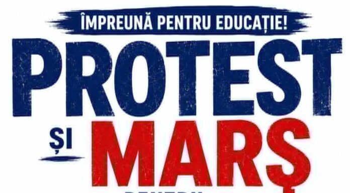 Protest în educație pe 17 iunie: „Nu acceptăm ca învățământul să fie transformat, încă o dată, într-un sector de sacrificiu”