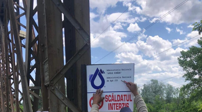 Avertizare: Scăldatul în râuri, strict interzis