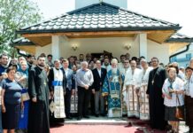 Sfinţirea Bisericii cu hramul «Sfânta Muceniță Filofteia», din incinta Spitalului Județean de Urgență Târgu-Jiu – ,,Biserica aceasta pe care am sfinţit-o cu ajutorul Lui Dumnezeu şi cu mijloacele Părintelui Eliodor, ale celor care au contribuit, e o răsplată înaintea Lui Dumnezeu”!