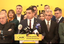 AUR anunță că nu votează guvernul Veștea