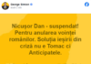 George Simion cere suspendarea președintelui Nicușor Dan
