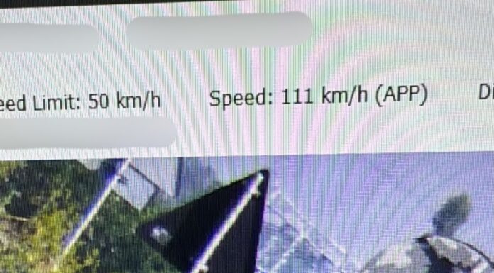 Șofer din Gorj, prins cu 111 km/h în localitate