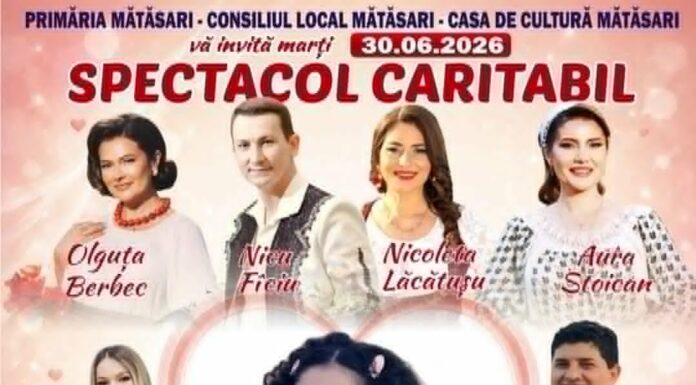 Spectacol caritabil la Mătăsari pentru o adolescentă care luptă cu o boală gravă