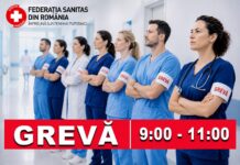 Grevă de avertisment de două ore în sănătate
