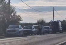 Accident cu trei mașini la Scoarța
