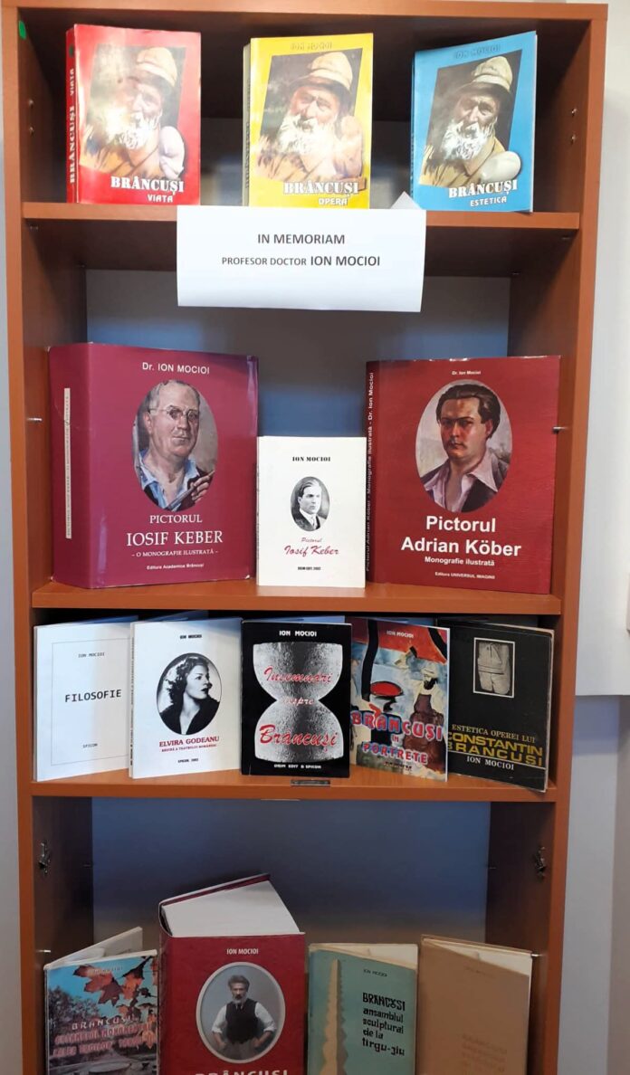Omagiu emoționant pentru regretatul profesor Ion Mocioi, la Biblioteca Județeană Gorj
