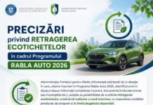 Programul Rabla Auto: AFM permite retragerea ecotichetelor în cazul dosarelor cu erori