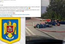 Postare virală demontată de IGSU! Fotografia cu „pompierii români epuizați” este falsă