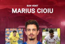Cioiu a semnat cu Târgu Mureș