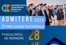 Înscrieri prelungite la două facultăți ale UCB Târgu Jiu