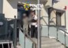 VIDEO: Bărbat reținut pentru tâlhărie calificată