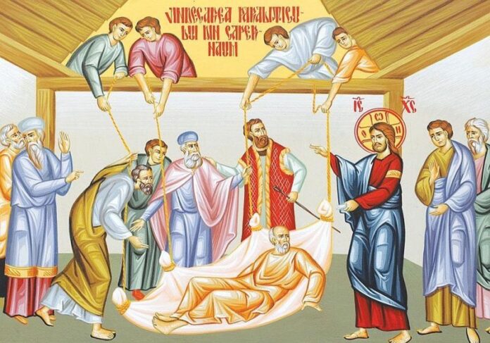 Viaţa Spirituală – Calea, Lumina, Adevărul şi Viaţa – Dumnezeu ne arată că vindecarea paraliticului se realizează prin dragostea și fidelitatea unor prieteni care înfruntă greutățile, pentru a-l aduce pe bolnav la Hristos!