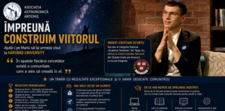 Mario Scurtu pleacă la Harvard. Comunitatea este chemată să îl sprijine