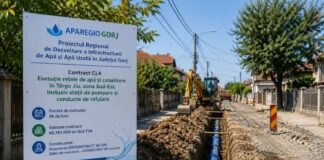 Aparegio: Peste 60 de milioane de lei pentru modernizarea rețelelor de apă și canalizare din Târgu Jiu