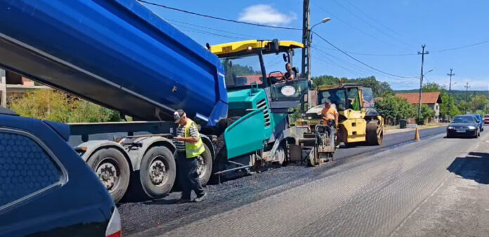 Rută alternativă în timpul lucrărilor de asfaltare de pe tronsonul Târgu-Jiu – Scoarța
