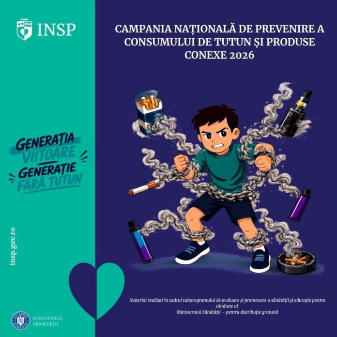 Campanie națională de informare despre efectele consumului de tutun