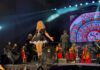 Parcul Coloanei Fără Sfârșit, neîncăpător la concertul Loredanei