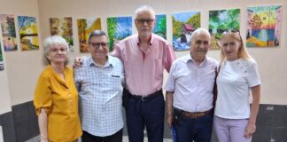 Expoziția ,,Armonia culorilor”, vernisată și la Târgu Jiu