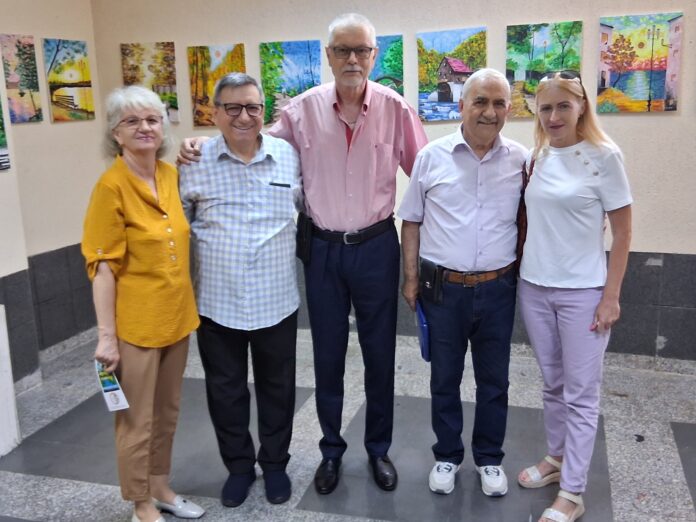 Expoziția ,,Armonia culorilor”, vernisată și la Târgu Jiu