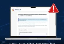 Alertă DNSC: SMS-uri false în numele Ghișeul.ro