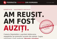 Federația Sanitas suspendă greva generală în spitale