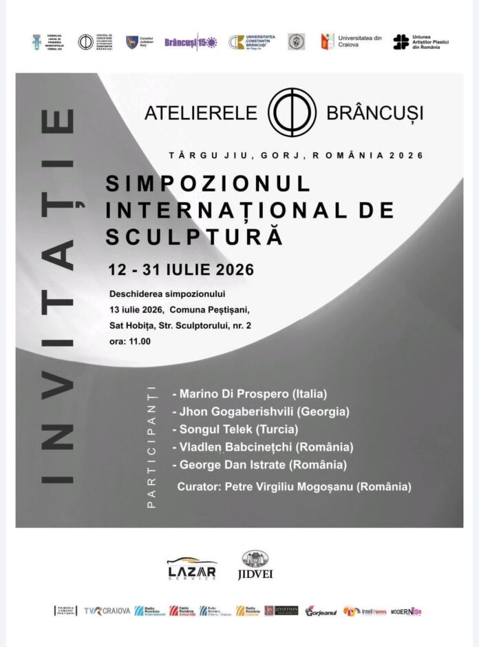 Hobița găzduiește o nouă ediție a Simpozionului „Atelierele Brâncuși”