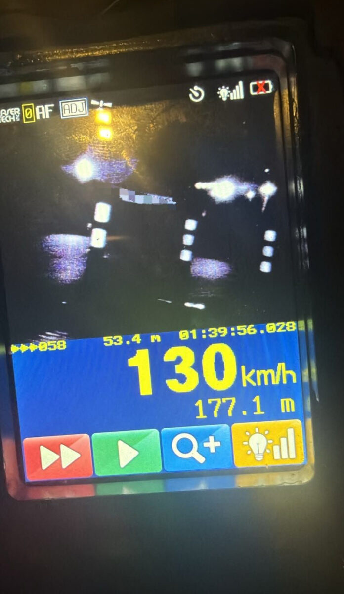 Viteza uriașă cu care gonea un șofer pe o stradă din Târgu-Jiu