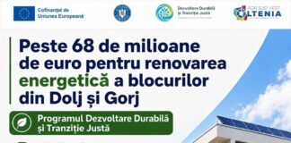 Circa 34 de milioane de euro pentru renovarea energetică a blocurilor din Gorj