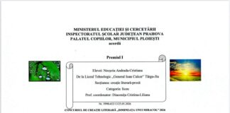 Elevi premiați la un concurs de creație literară