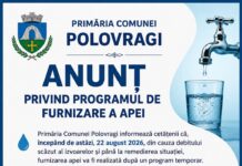 Probleme cu apa în comuna Polovragi. Program