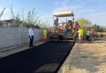 Drumuri sătești asfaltate la Plopșoru
