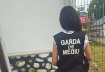 Firmă din comuna Turcinești, amendată cu 60.000 de lei de comisarii Gărzii de Mediu
