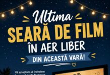 Ultima seară de film în aer liber, la Polovragi