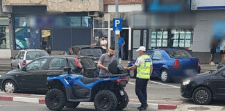 Acțiune fulger în Târgu-Jiu, încheiată cu amenzi pe bandă rulantă