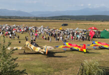 VIDEO: Super show aviatic la Barza dedicat lui Brâncuși!